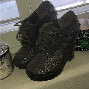 High heeled giani bini booties